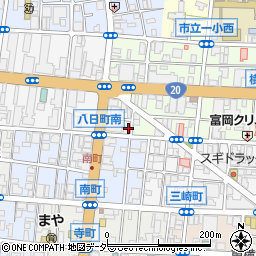 東京都八王子市横山町13-10周辺の地図