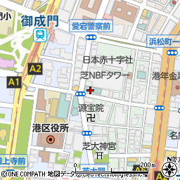 東京都港区芝大門1丁目1-26周辺の地図