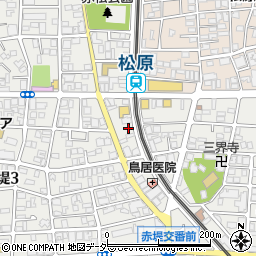 松原歯科医院周辺の地図
