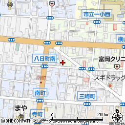 東京都八王子市横山町12-6周辺の地図