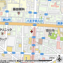 東京都八王子市横山町3-11周辺の地図