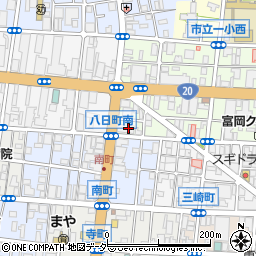 東京都八王子市横山町13周辺の地図
