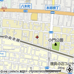 東京都八王子市小門町49周辺の地図