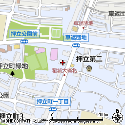 パレス武蔵野台弐番館周辺の地図