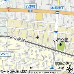 東京都八王子市小門町46周辺の地図