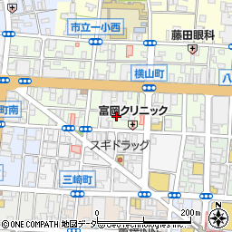 東京都八王子市横山町8-14周辺の地図