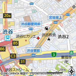 東京都渋谷区渋谷2丁目17-3周辺の地図