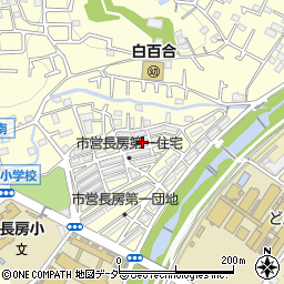 東京都八王子市長房町92周辺の地図