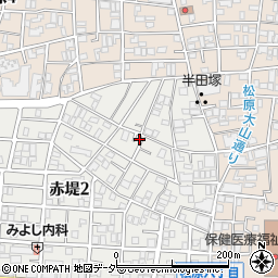 東京都世田谷区赤堤2丁目34-9周辺の地図