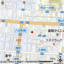 東京都八王子市横山町12-10周辺の地図