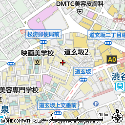 焼肉ホルモン新井屋 渋谷店周辺の地図