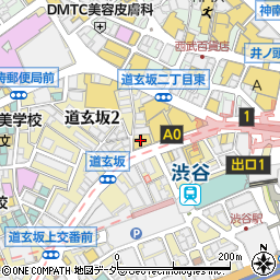 いんでぃら 渋谷道玄坂店周辺の地図