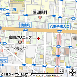東京都八王子市横山町5-6周辺の地図