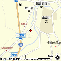 岐阜県下呂市金山町金山2236周辺の地図
