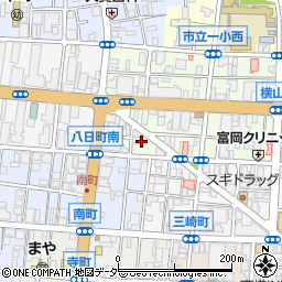 東京都八王子市横山町12-9周辺の地図