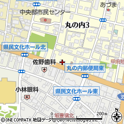 こくみん共済ｃｏｏｐ　共済ショップ・甲府店周辺の地図