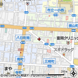 東京都八王子市横山町12周辺の地図