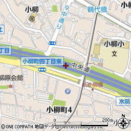 東京都府中市小柳町4丁目24周辺の地図