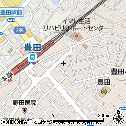 インフィティ豊田周辺の地図