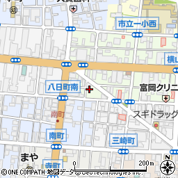 東京都八王子市横山町12-7周辺の地図