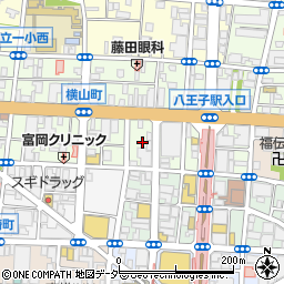 東京都八王子市横山町5周辺の地図