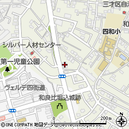 京葉銀行四街道南支店周辺の地図