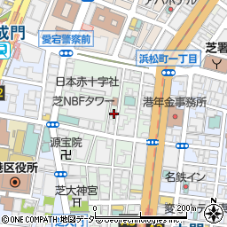 東京都港区芝大門1丁目1-15周辺の地図