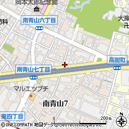 赤坂警察署南青山地域安全センター周辺の地図