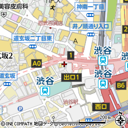 スギ薬局 道玄坂店周辺の地図