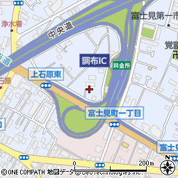 東京都調布市富士見町1丁目3-30周辺の地図