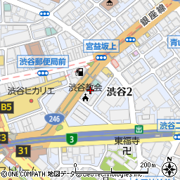 ＴＯＰ宅建学院渋谷校周辺の地図