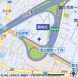 東京都調布市富士見町1丁目3周辺の地図