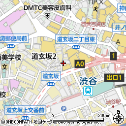 カラオケの鉄人 渋谷道玄坂店周辺の地図