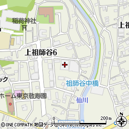 東京都世田谷区上祖師谷6丁目10-15周辺の地図