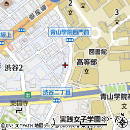 東京都渋谷区渋谷2丁目3周辺の地図
