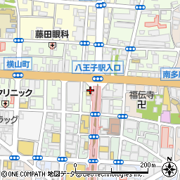 東京都八王子市横山町3-9周辺の地図