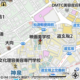 東京都渋谷区円山町1周辺の地図