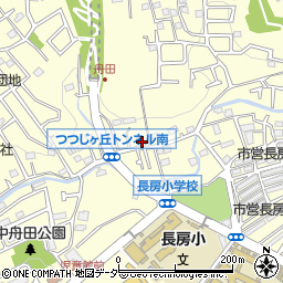 東京都八王子市長房町152周辺の地図