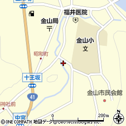 岐阜県下呂市金山町金山2262-2周辺の地図