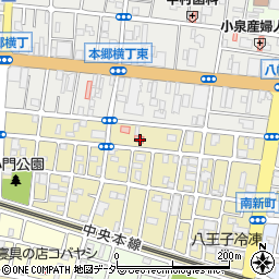 東京都八王子市小門町16周辺の地図