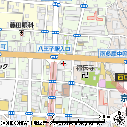 東京都八王子市横山町2周辺の地図