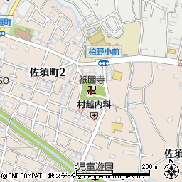 天台宗祇園寺周辺の地図