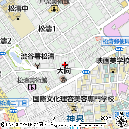 パークサイド松涛周辺の地図