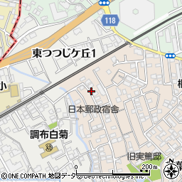 akippa調布市若葉町駐車場周辺の地図