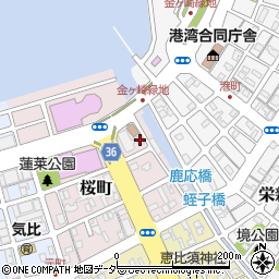 福井県敦賀市桜町2-18周辺の地図