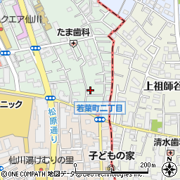 東京都調布市仙川町1丁目33周辺の地図