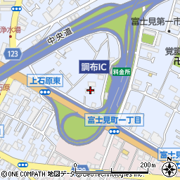 東京都調布市富士見町1丁目3-9周辺の地図