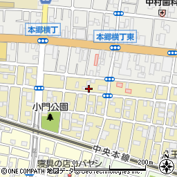 東京都八王子市小門町24周辺の地図