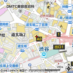 株式会社ウラクアオヤマ　渋谷プライム周辺の地図