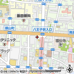 東京都八王子市横山町3-6周辺の地図